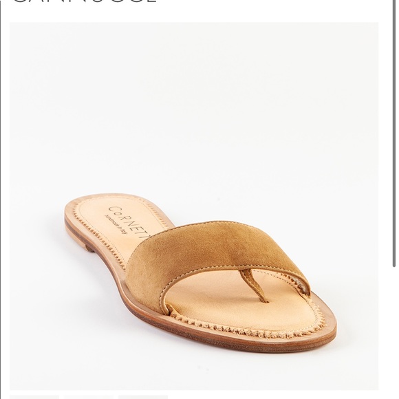 Cornetti tan Suede Sandals - Picture 2 of 4